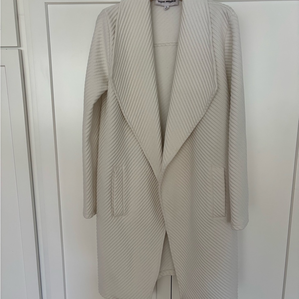 Steve Madden Cream Women's Cape Coat